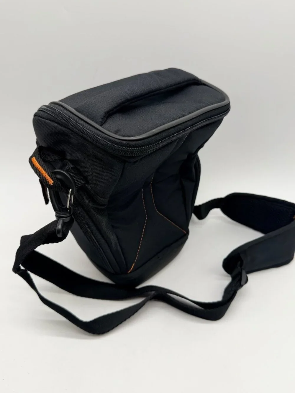 Case Logic Black & Orange Bungee Detail Camera Holster Bag